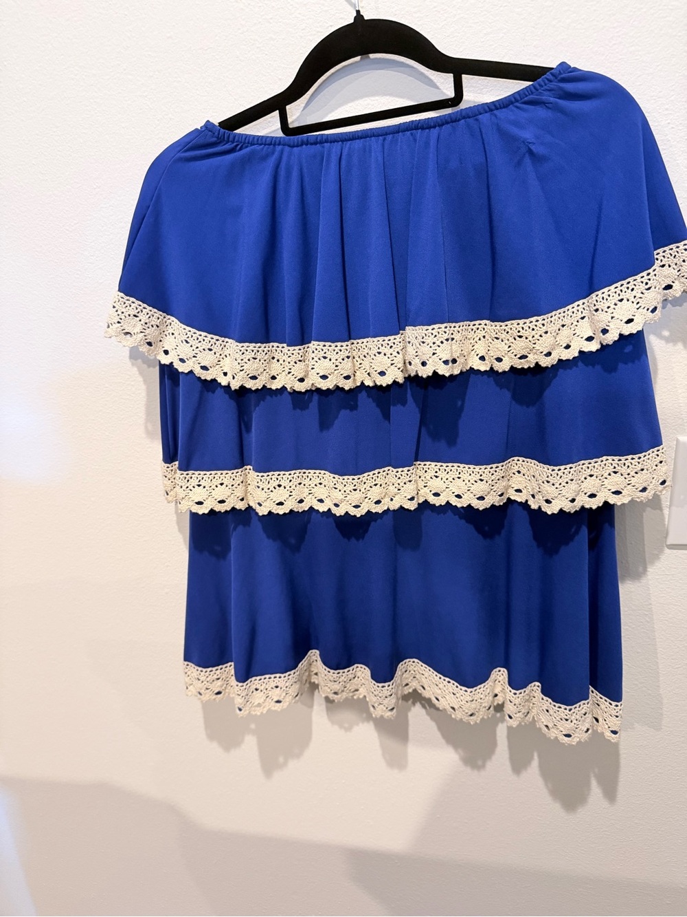 Judith March Royal Blue 3 tiered dress